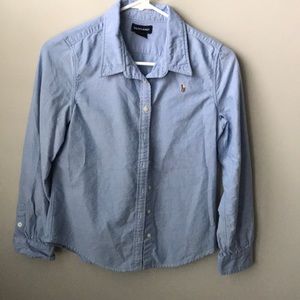 ⚡️2 FOR $30⚡️ Girls Ralph Lauren Button Down